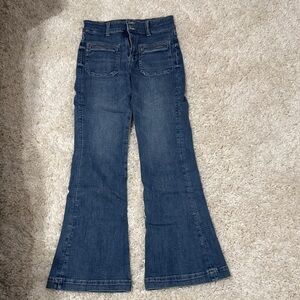 American Eagle Outfitters Dark Blue Flare Jeans